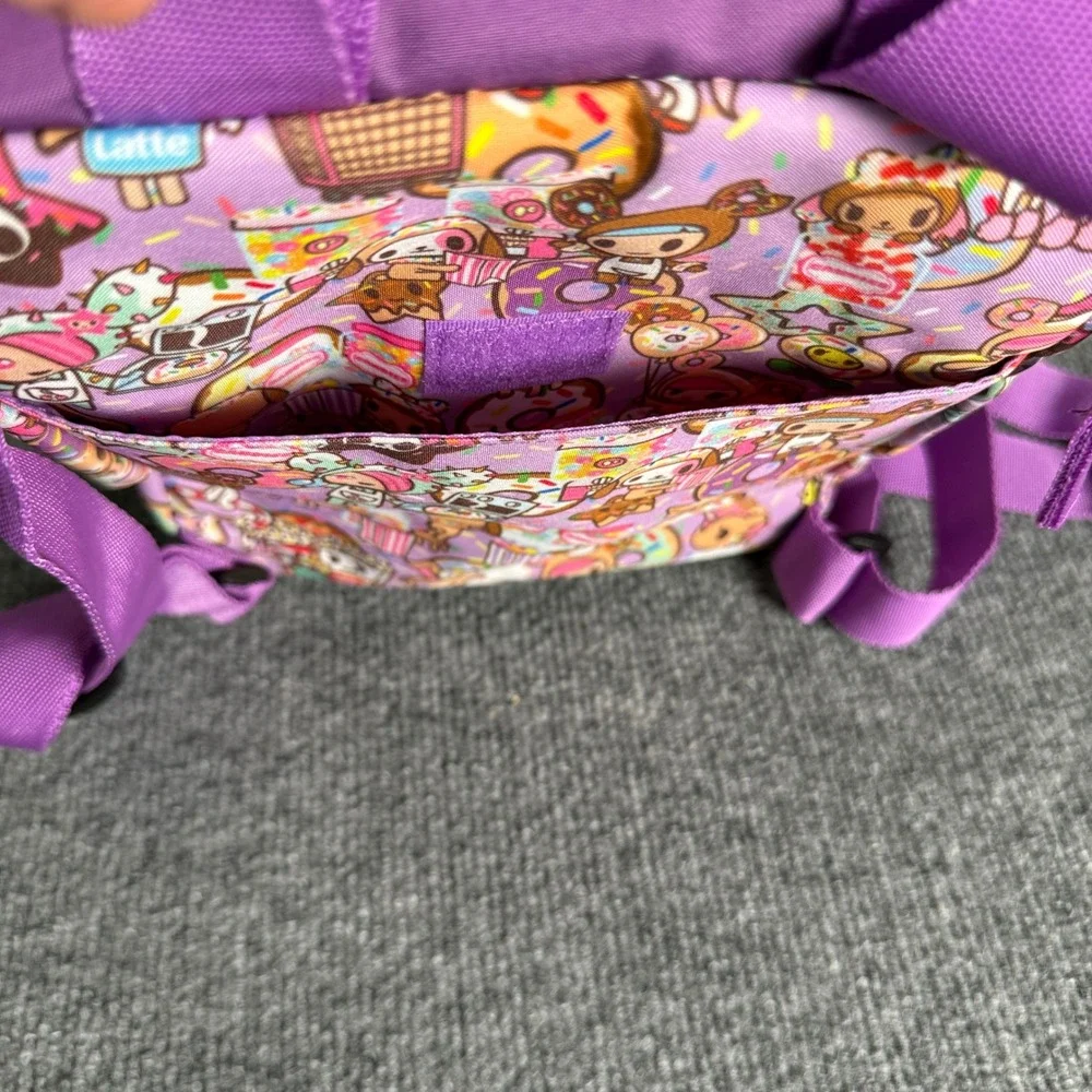 Tokidoki Sweetshop Mini Backpack Pink Adjustable Straps Bag Purse Kawaii‎